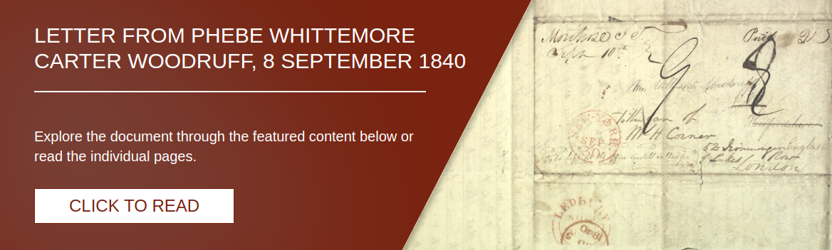 Letter from Phebe Whittemore Carter Woodruff, 8 September 1840 [LE-315]