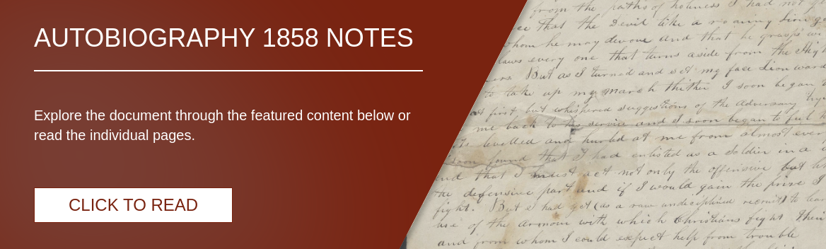 Autobiography 1858 Notes [A-7]