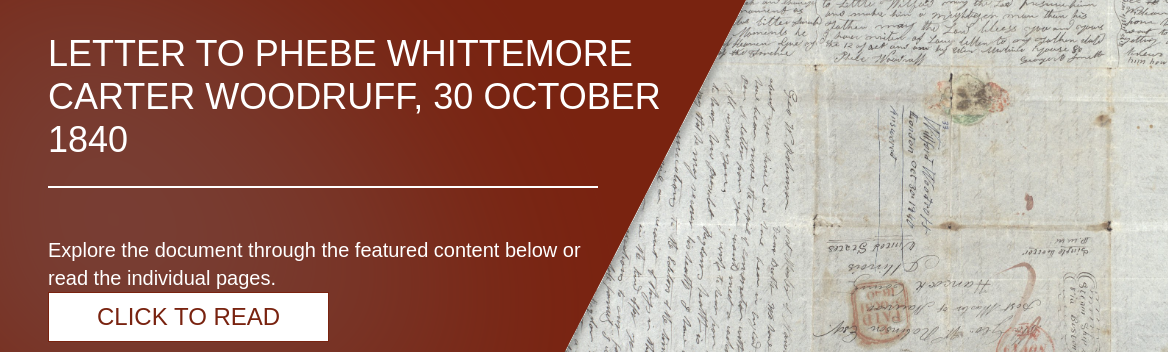 Letter to Phebe Whittemore Carter Woodruff, 30 October 1840 [LE-358]